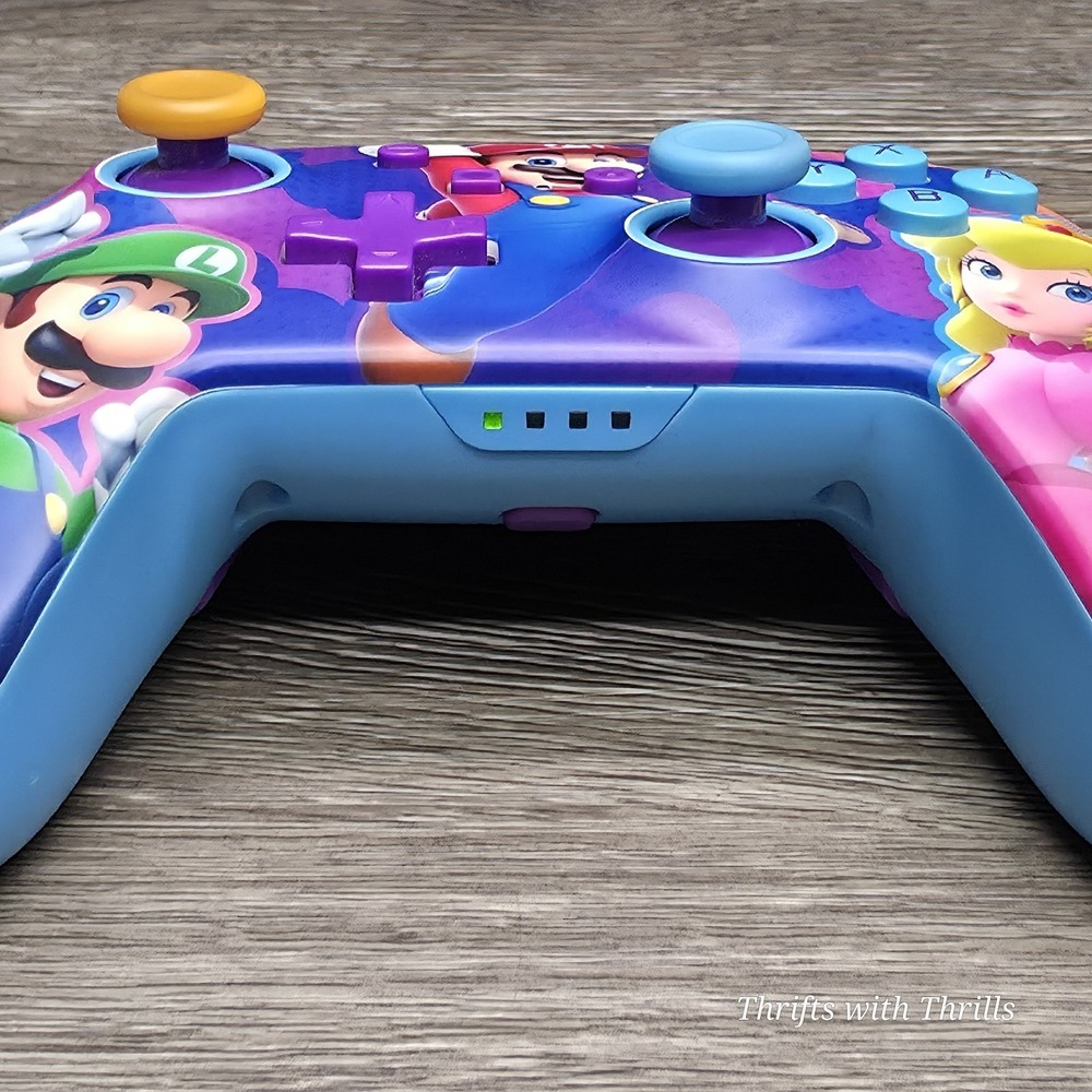 PowerA Enhanced Wireless Controller - Nintendo Switch 1 & 2 - Mario Color Splash - Picture 4 of 16